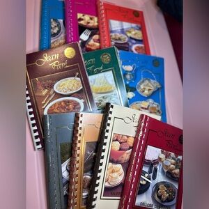 Vintage Jean Pare French Recipe Cook Book Collection - Multicolor